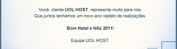 Bom Natal e feliz 2011